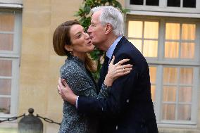 French PM Welcomes Roberta Metsola - Paris