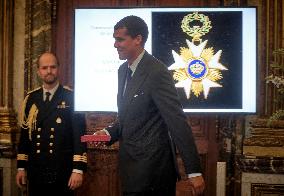 Stromae Honored as Commander of The Order of The Crown - Brussels  Stromae Honored as Commander of The Order of The Crown - Brus