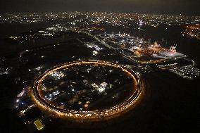 Gigantic ring of 2025 World Expo