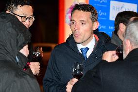 Alexandre Portier And Fabrice Pannekoucke Celebrate The Beaujolais Wines