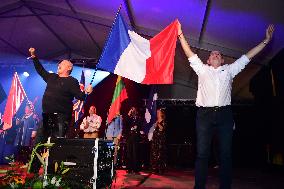 People Celebrate The Release Of Beaujolais Wines