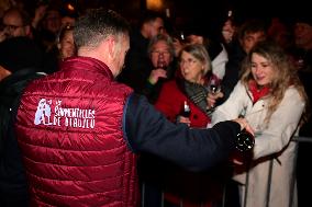 People Celebrate The Release Of Beaujolais Wines