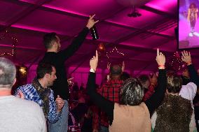 People Celebrate The Release Of Beaujolais Wines