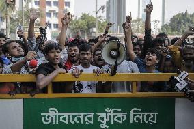 Protest In Dhaka