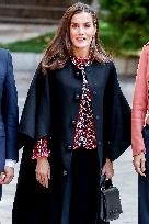 Queen Letizia Presides Over Luis Carandell Awards - Madrid