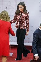 Queen Letizia Presides Over Luis Carandell Awards - Madrid