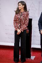 Queen Letizia Presides Over Luis Carandell Awards - Madrid