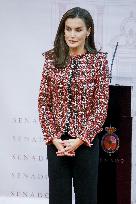 Queen Letizia Presides Over Luis Carandell Awards - Madrid