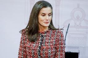 Queen Letizia Presides Over Luis Carandell Awards - Madrid