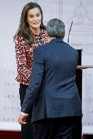 Queen Letizia Presides Over Luis Carandell Awards - Madrid