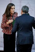 Queen Letizia Presides Over Luis Carandell Awards - Madrid