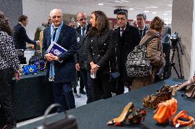 Didier Migaud Visit To The Premises Of The Judicial Police - Paris