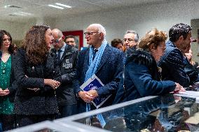 Didier Migaud Visit To The Premises Of The Judicial Police - Paris