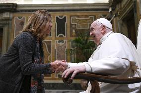 Pope Francis Receives in Private Audience - Vatican