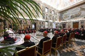 Pope Francis Receives in Private Audience - Vatican