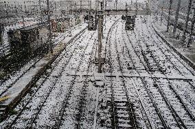 Caetano Snowstorm Hits Paris