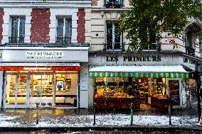 Caetano Snowstorm Hits Paris