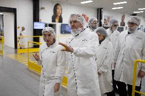 Visit of a L Oreal Production Site - Lassigny