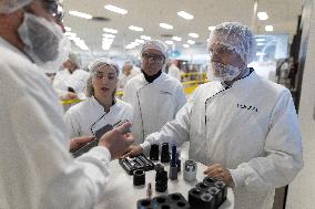 Visit of a L Oreal Production Site - Lassigny