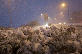 Snow Flurries Across Northern France