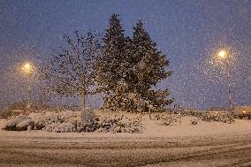 Snow Flurries Across Northern France