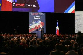 Prime Minister Michel Barnier Meets French Mayors In Paris