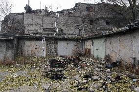 Dnipro after Russian missile attack on November 21, 2024