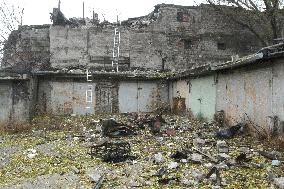 Dnipro after Russian missile attack on November 21, 2024