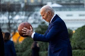 President Biden welcomes Boston Celtics to White House