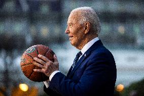 President Biden welcomes Boston Celtics to White House