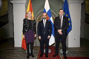 Minister for European Affairs of North Macedonia Orhan Murtezani visits Helsinki