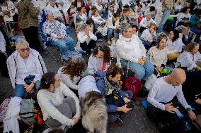 Israel Mothers Of Hostages Protest- Jerusalem