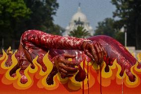 PETA Protest In Kolkata.