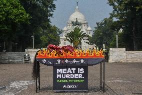 PETA Protest In Kolkata.