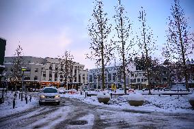 Daily Life In Akureyri, Iceland.