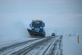 Daily Life In Akureyri, Iceland.