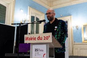 Jean-Luc Melenchon At An LGBT Event - Paris