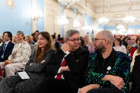 Jean-Luc Melenchon At An LGBT Event - Paris