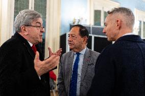 Jean-Luc Melenchon At An LGBT Event - Paris