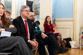 Jean-Luc Melenchon At An LGBT Event - Paris