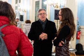 Jean-Luc Melenchon At An LGBT Event - Paris