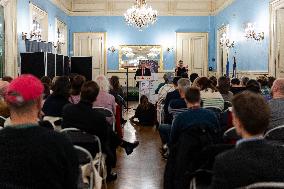 Jean-Luc Melenchon At An LGBT Event - Paris