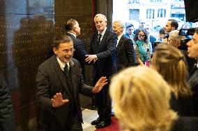 Michel Barnier visits the France-Italy-Germany MEDEF Trilateral business forum - Paris