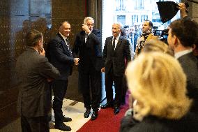 Michel Barnier visits the France-Italy-Germany MEDEF Trilateral business forum - Paris