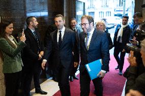 Michel Barnier visits the France-Italy-Germany MEDEF Trilateral business forum - Paris