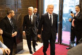 Michel Barnier visits the France-Italy-Germany MEDEF Trilateral business forum - Paris