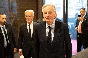 Michel Barnier visits the France-Italy-Germany MEDEF Trilateral business forum - Paris