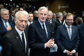 Michel Barnier visits the France-Italy-Germany MEDEF Trilateral business forum - Paris