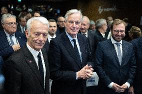 Michel Barnier visits the France-Italy-Germany MEDEF Trilateral business forum - Paris