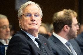 Michel Barnier visits the France-Italy-Germany MEDEF Trilateral business forum - Paris